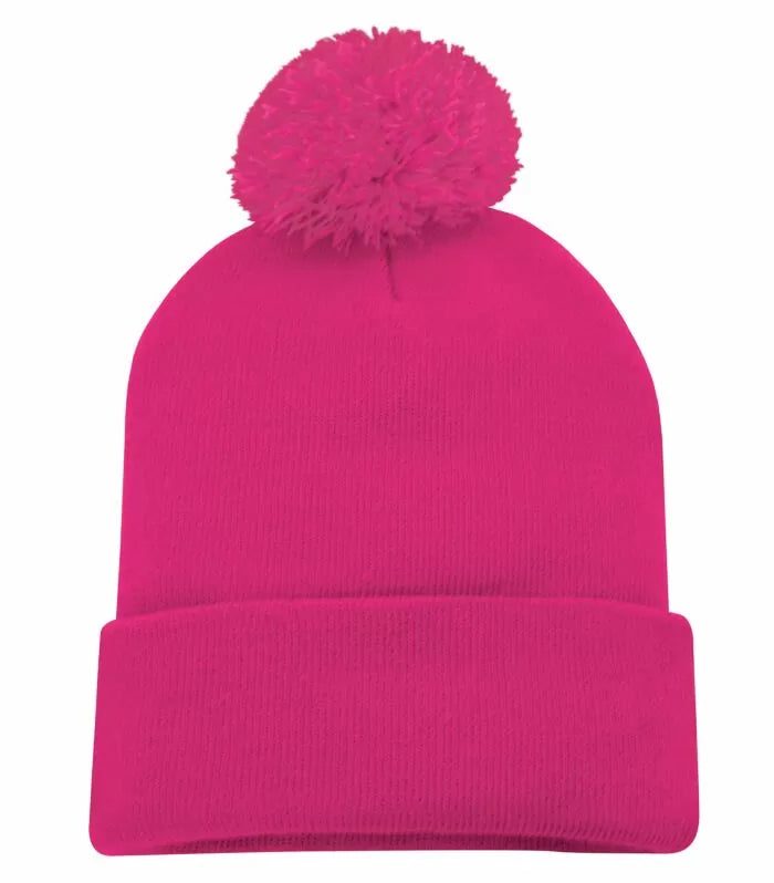 ATC™ EVERYDAY POM POM CUFF TOQUE. C1202