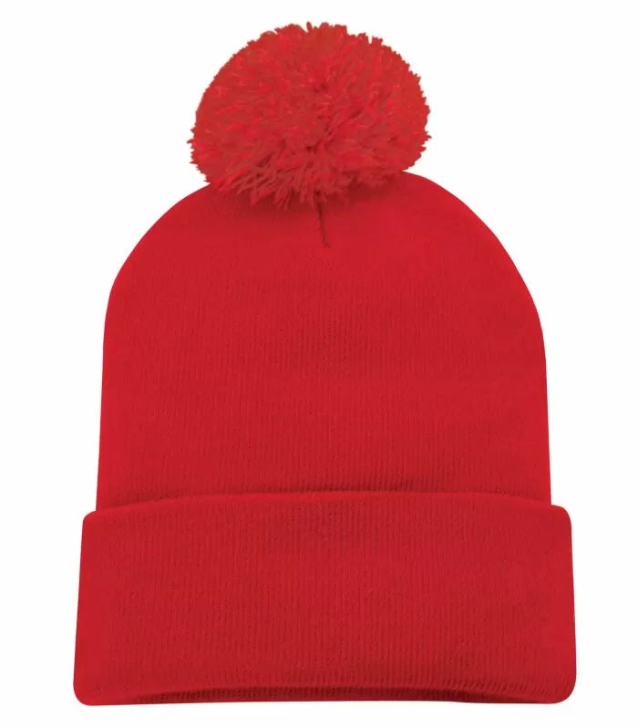 ATC™ EVERYDAY POM POM CUFF TOQUE. C1202