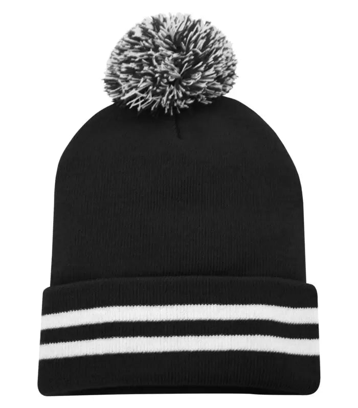 ATC™ EVERYDAY POM POM CUFF TOQUE. C1202
