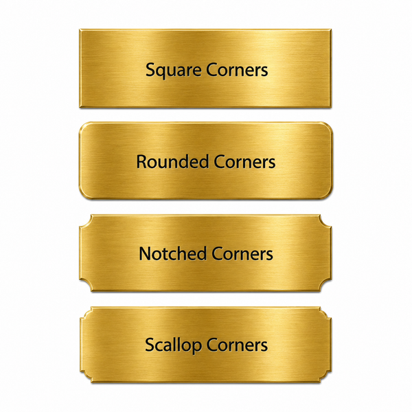 Custom Engraved Aluminum Plate — Cut to Size
