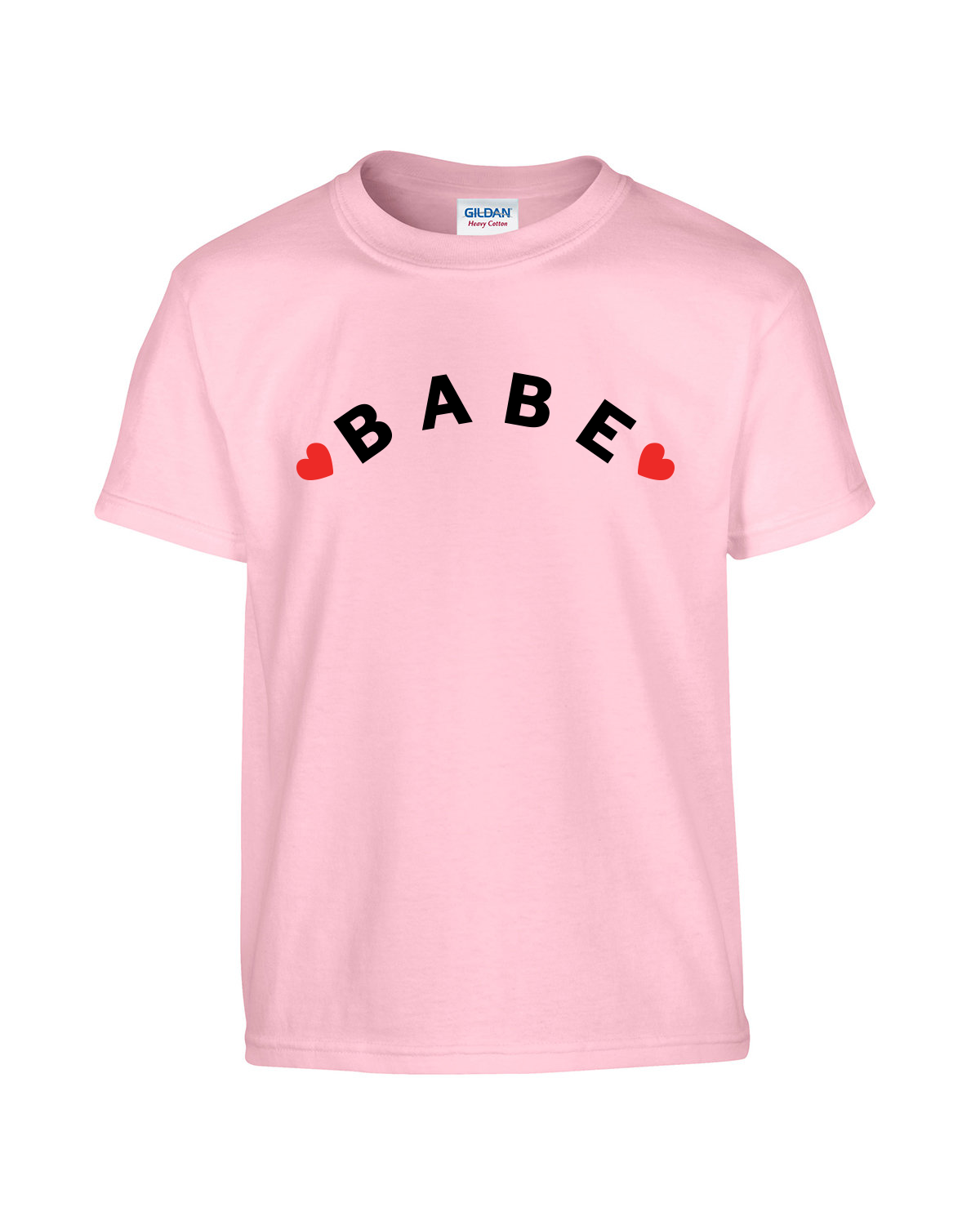 Babe Graphic Valentine's Kids Shirt