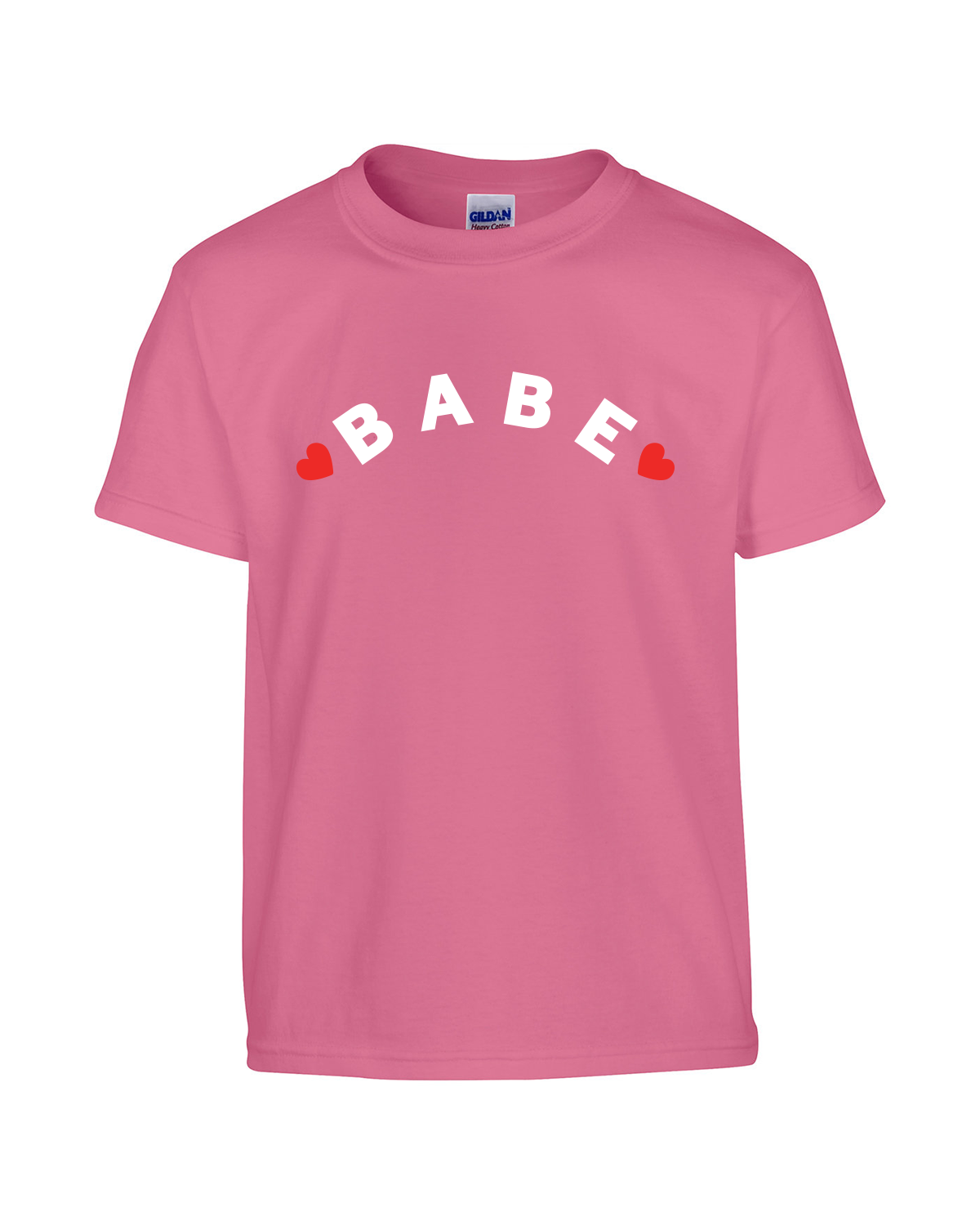 Babe Graphic Valentine's Kids Shirt