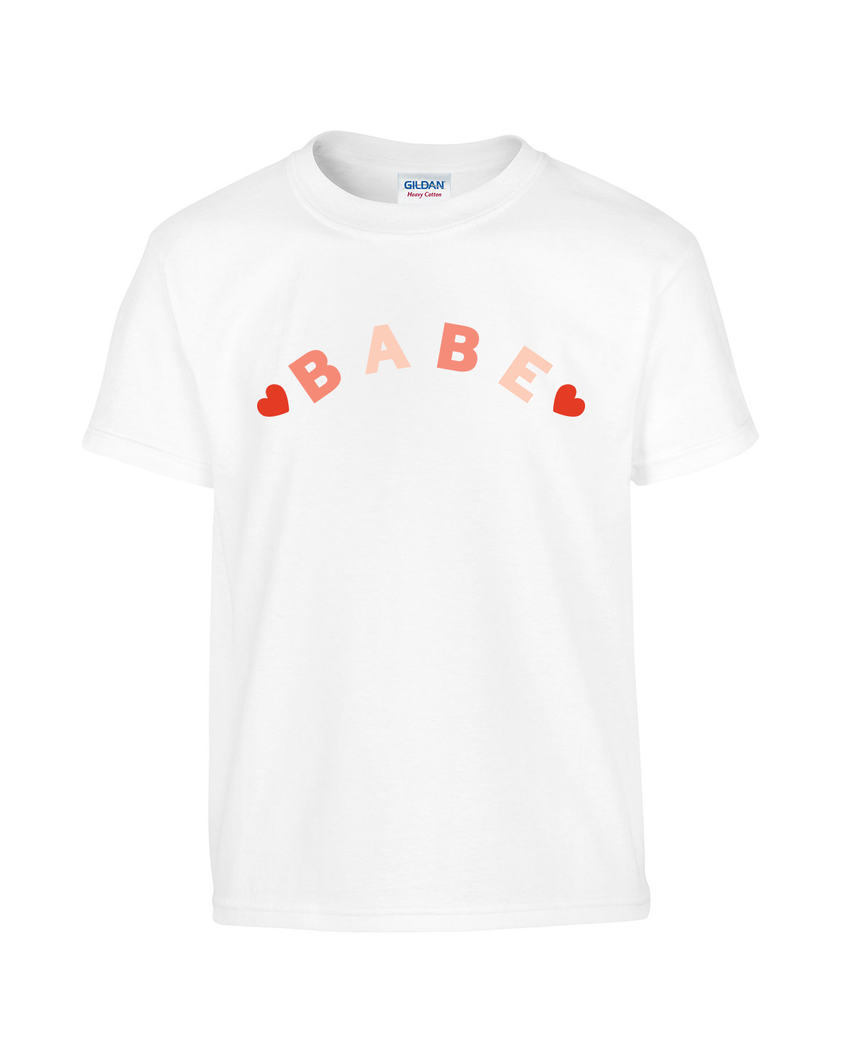 Babe Graphic Valentine's Kids Shirt