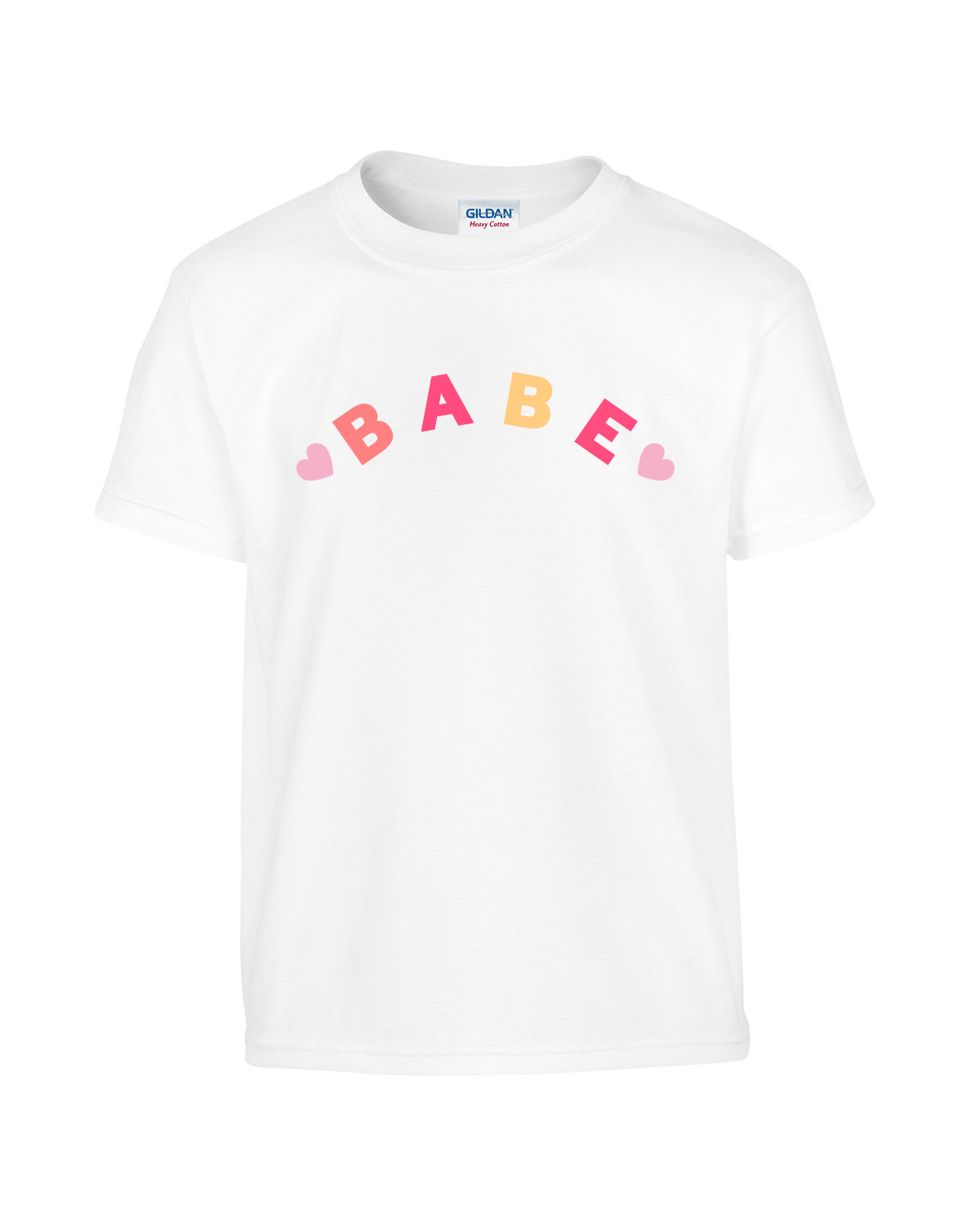 Babe Graphic Valentine's Kids Shirt