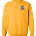 Gold coloured MVDHS Embroidered Crewneck