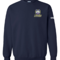Navy coloured MVDHS Embroidered Crewneck